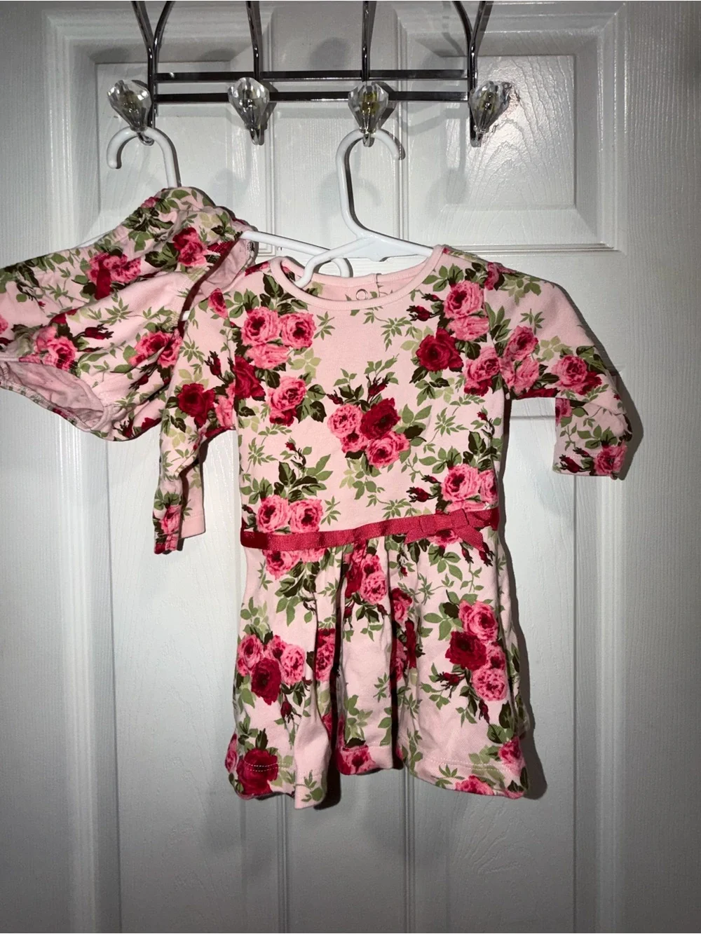 Gymboree Baby Floral Dress & Bloomers Set 3–6 Months 100% Cotton